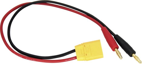Reely Töltőkábel [2x Banándugó, 4 mm - 1x XT90 dugó] 30.00 cm RE-6799044 2. kép
