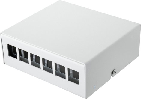 Renkforce 6 port Konszolidációs pont box Keystone modulhoz Szereletlen