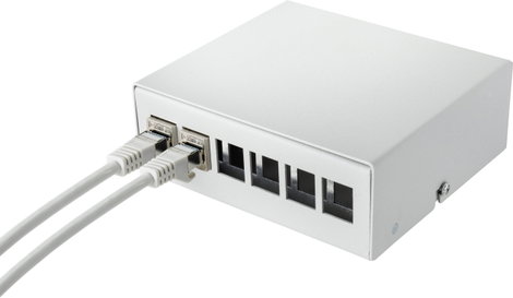 Renkforce 6 port Konszolidációs pont box Keystone modulhoz Szereletlen 2. kép