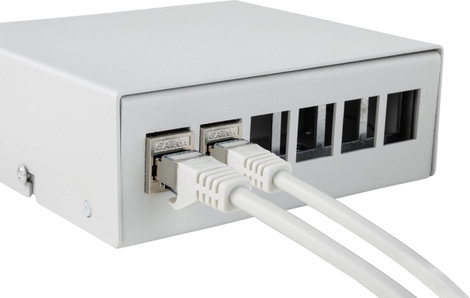 Renkforce 6 port Konszolidációs pont box Keystone modulhoz Szereletlen 4. kép