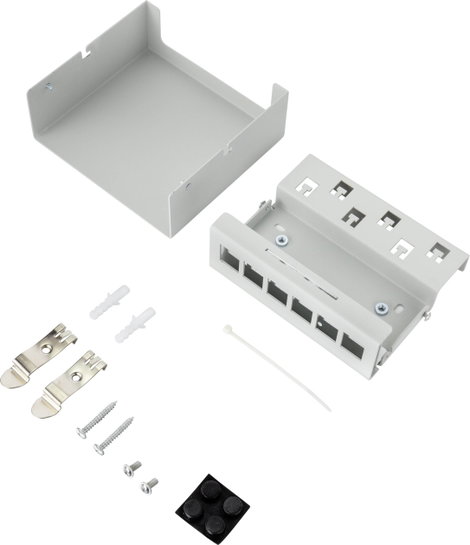 Renkforce 6 port Konszolidációs pont box Keystone modulhoz Szereletlen 6. kép