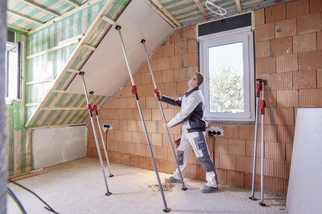 Bessey STE250 Mennyezet támasz Hosszúság állítás: 1450 - 2500 mm Tartóerő (max.): 200 kg 5. kép