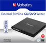 Verbatim 98938 DVD író, külső Retail USB 2.0 Fekete 3. bélyegkép