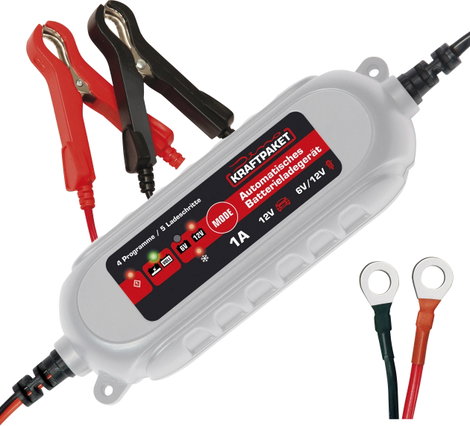 Dino KRAFTPAKET 136315 Automatikus töltő 12 V, 6 V 1 A 1 A 2. kép