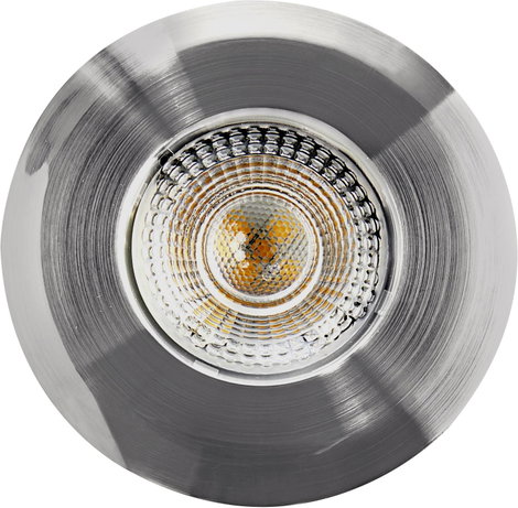 Heitronic 500668 DL7202 LED-es beépíthető lámpa LED Fixen beépített LED-es 5 W Nikkel