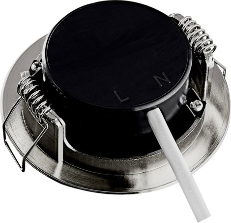 Heitronic 500668 DL7202 LED-es beépíthető lámpa LED Fixen beépített LED-es 5 W Nikkel 3. kép