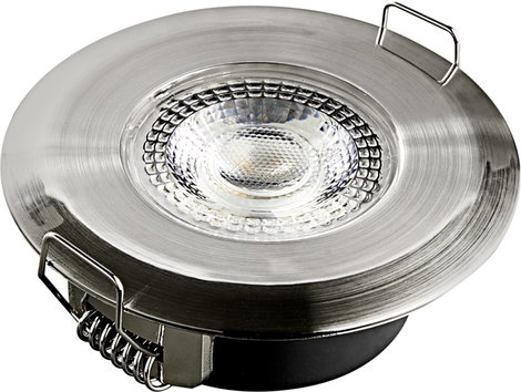 Heitronic 500668 DL7202 LED-es beépíthető lámpa LED Fixen beépített LED-es 5 W Nikkel 5. kép