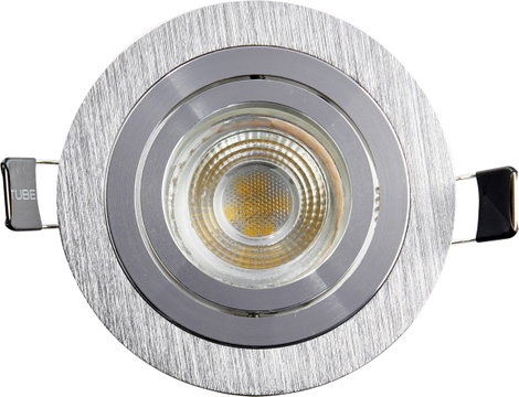 Heitronic 500591 DL7801 Beépíthető lámpa LED Fixen beépített LED-es 8 W Alumínium 4. kép
