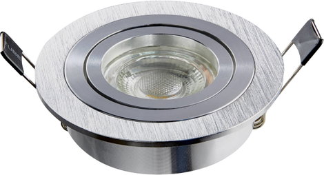 Heitronic 500591 DL7801 Beépíthető lámpa LED Fixen beépített LED-es 8 W Alumínium 5. kép