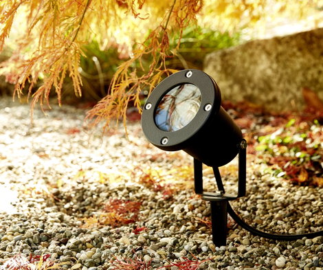 LED-es kerti fényszóró GU10 max. 7 W IP65, antracit, Heitronic 500608 DALIAN 4. kép