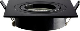 Heitronic 500596 DL7801 LED-es beépíthető lámpa LED GU10, GU5.3 8 W Fekete