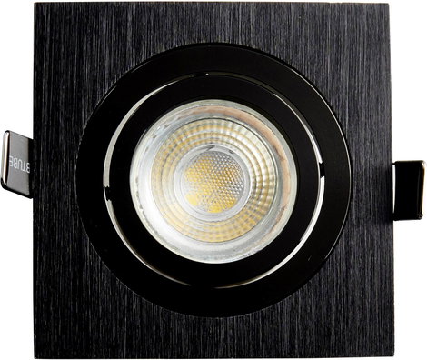 Heitronic 500596 DL7801 LED-es beépíthető lámpa LED GU10, GU5.3 8 W Fekete 5. kép