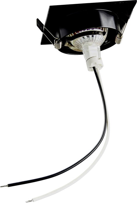 Heitronic 500596 DL7801 LED-es beépíthető lámpa LED GU10, GU5.3 8 W Fekete 6. kép