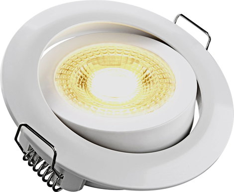 Heitronic 500665 DL7202 LED-es beépíthető lámpa LED Fixen beépített LED-es 5 W Fehér 2. kép