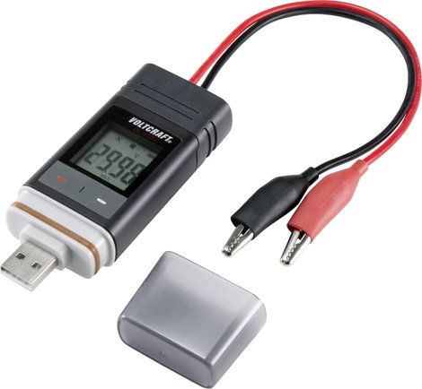 Feszültség adatgyűjtő 0,01 - 30 V, PDF funkció, fali tartóval, Voltcraft DL-250V 2. kép