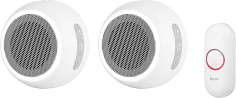 Byron DBY-23514 Rádiójel vezérlésű csengő Teljes készlet USB csatlakozóval 10. kép