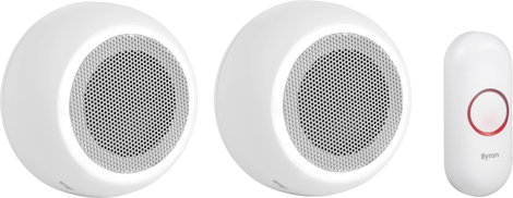 Byron DBY-23514 Rádiójel vezérlésű csengő Teljes készlet USB csatlakozóval 7. kép