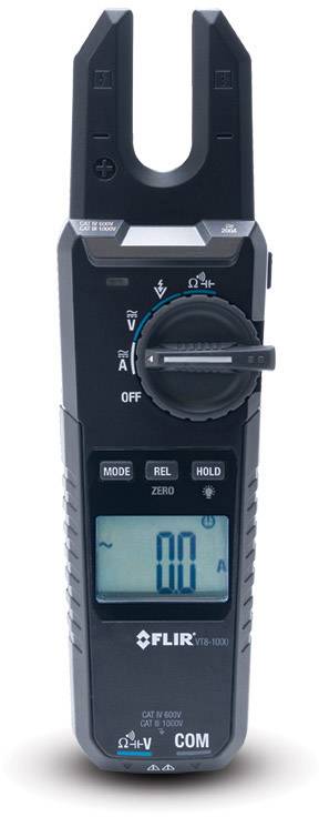 Digitális lakatfogó CAT IV 600 V CAT III 1000 V 6000 digit, FLIR VT8-1000 2. kép