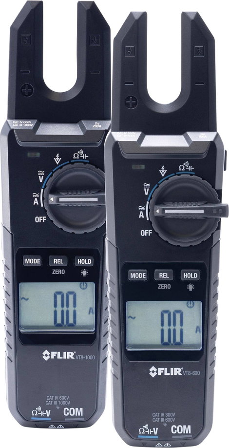 Digitális lakatfogó CAT IV 600 V CAT III 1000 V 6000 digit, FLIR VT8-1000 5. kép