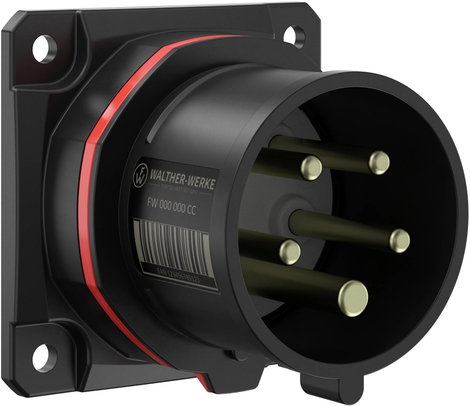 Walther Werke FW610506CC FW610506CC CEE ráépíthető dugó 16 A 5 pólusú 400 V 1 db