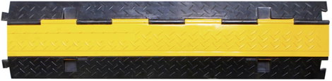 Walther Werke Kábelhíd 39870020 Gumi Fekete, Sárga Csatornák: 2 1000 mm Tartalom: 1 m