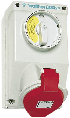 Walther Werke AT130 AT130 CEE fali dugalj 32 A 5 pólusú 400 V 1 db