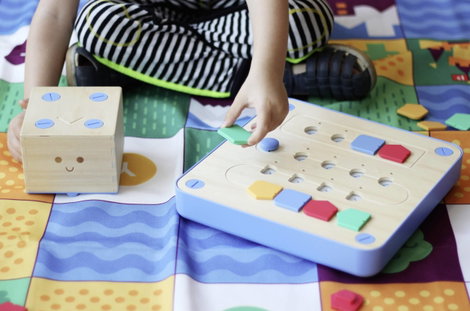 Primo Toys Cubetto MINT Coding Roboter MINT Robotics Programozó készlet Cubetto MINT Coding Roboter 5. kép