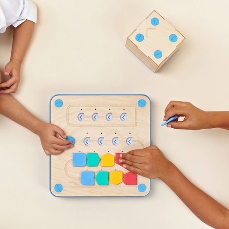 Primo Toys Cubetto MINT Coding Roboter MINT Robotics Programozó készlet Cubetto MINT Coding Roboter 6. kép