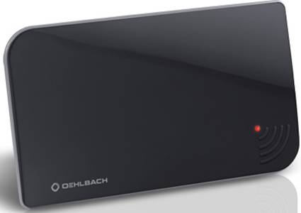 Oehlbach Scope Vision Aktív DVB-T/T2 laposantenna Beltér Fekete