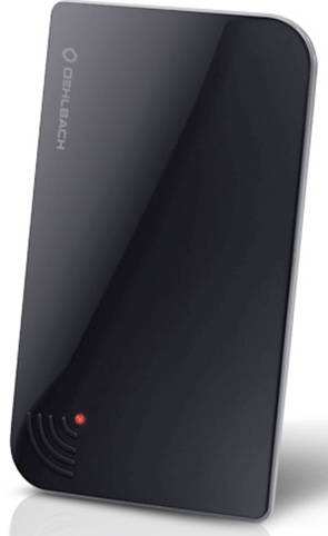 Oehlbach Scope Vision Aktív DVB-T/T2 laposantenna Beltér Fekete 3. kép