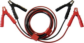 Indítássegítő kábel 25 mm² 3,5 m, védő kapcsolóval, acéllemez fogóval, SET SKS25-ST