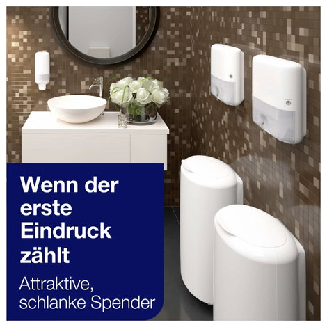 TORK 552100 Xpress Mini Papír kéztörlő adagoló Fehér 1 db 6. kép