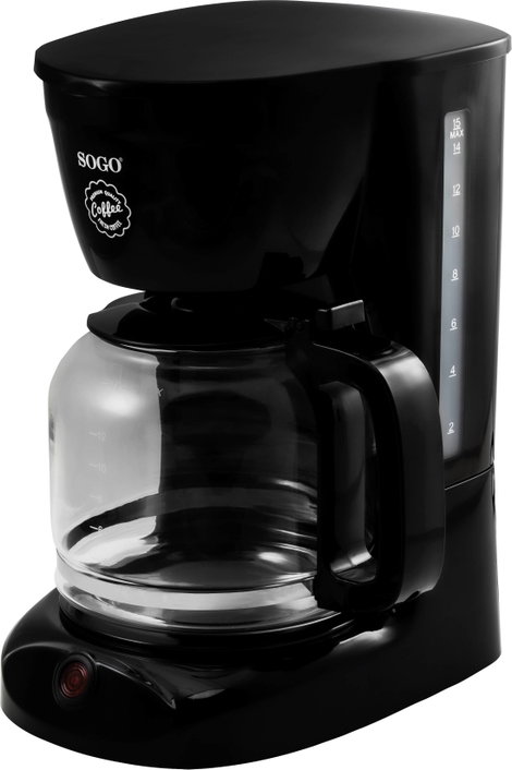 SOGO Human Technology Drip 15 Kávéfőző Fekete Kapacitás, csésze=15 Üveg kanna, Melegentartás 3. kép