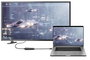 Renkforce USB-C® / Kijelző csatlakozó Átalakító kábel USB-C® dugó, DisplayPort alj 0.14 m Fekete RF- 3. bélyegkép