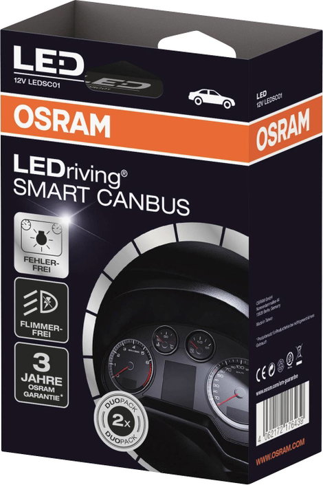 OSRAM Gépjármű lámpafoglalat LEDSC01 Kivitel (autó világítás) Canbus Lastwiderstand 3. kép