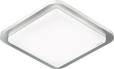 LED-es mennyezeti lámpa mozgásérzékelővel 8,8 W ezüst, Steinel 052539 RS LED D2 S