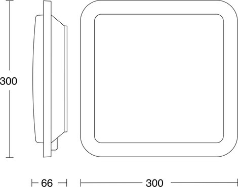 LED-es mennyezeti lámpa mozgásérzékelővel 8,8 W ezüst, Steinel 052539 RS LED D2 S 4. kép