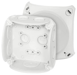 Hensel DK 0200 G Leágaztató doboz (Sz x Ma) 93 mm x 93 mm Élénk szürke (RAL 7035) IP66 1 db