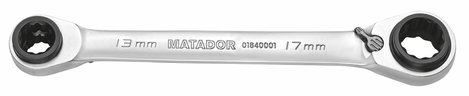 Matador Schraubwerkzeuge Matador 01840001 Kettős racsnis gyűrűskulcs 10 - 19 mm