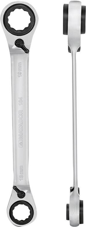 Matador Schraubwerkzeuge Matador 01840001 Kettős racsnis gyűrűskulcs 10 - 19 mm 3. kép
