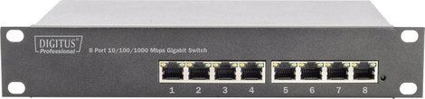 Digitus DN-80114 Hálózati switch 8 port 10 / 100 / 1000 MBit/s