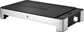 WMF 0415340011 Asztali grill Elektromos Manuális hőmérséklet beállítással Ezüst, Fekete
