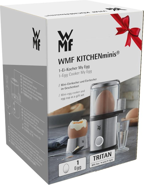 WMF KÜCHENminis® My Egg Tojásfőző Fekete, Ezüst (matt) 7. kép