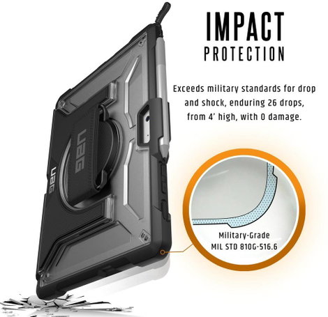 Urban Armor Gear Plasma Case Tablet tok Microsoft Surface Go 4, Surface Go 3, Surface Go 2, Surface 7. kép