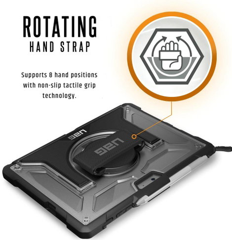 Urban Armor Gear Plasma Case Tablet tok Microsoft Surface Go 4, Surface Go 3, Surface Go 2, Surface 8. kép
