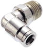 Norgren Hajlított összekötő, forgatható 101470818 Külső menet: R1/8 Cső átmérő: 8 mm 1 db bélyegkép