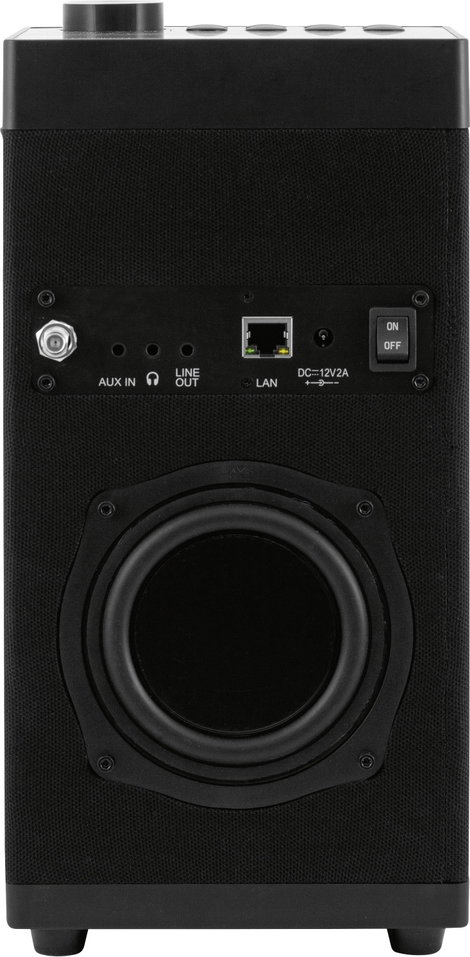 Asztali internetrádió, DAB+, DAB, URH, Bluetooth, WLAN, DLNA, fekete, Imperial DABMAN i610 6. kép