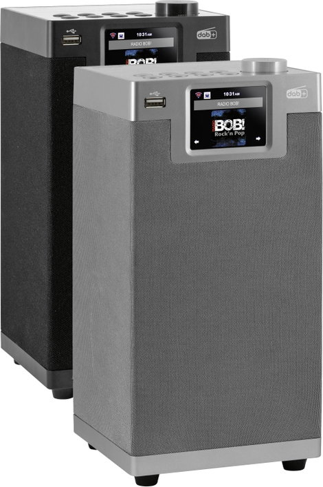 Imperial DABMAN i610 silber Asztali rádió DAB+, DAB, Internet, URH Bluetooth®, WLAN DLNA-ra alkalmas 6. kép