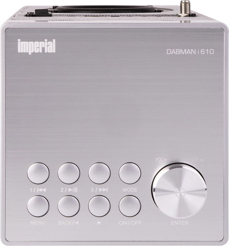Imperial DABMAN i610 silber Asztali rádió DAB+, DAB, Internet, URH Bluetooth®, WLAN DLNA-ra alkalmas 7. kép