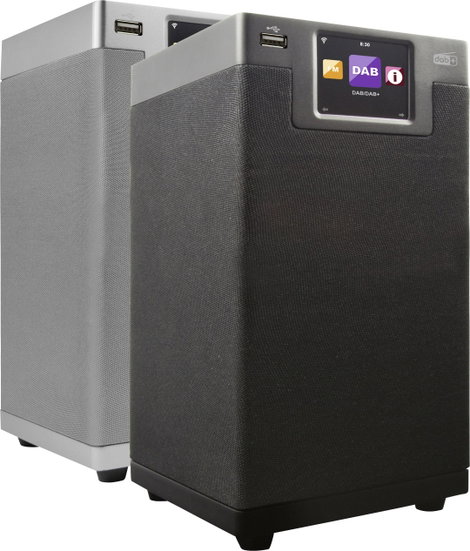 Imperial DABMAN i610 silber Asztali rádió DAB+, DAB, Internet, URH Bluetooth®, WLAN DLNA-ra alkalmas 9. kép